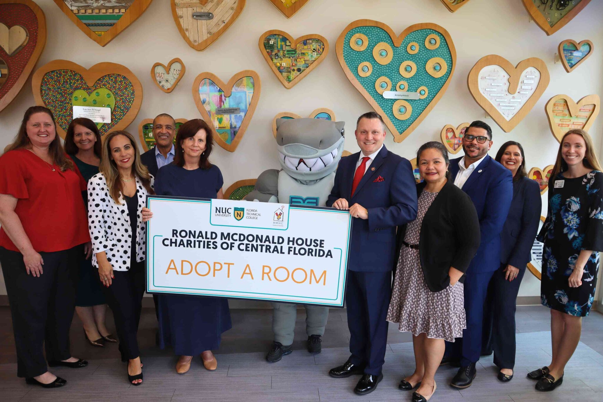 NUC And FTC Staff at Ronald McDonald Charity House